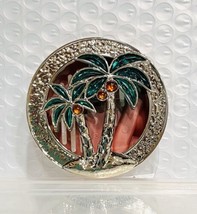 Bath &amp; Body Works Palm Trees Scentportable Holder Vent Visor Clip Car Freshener - £14.67 GBP