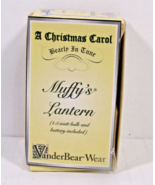Vintage Muffy&#39;s Lantern VanderBear Collection A Christmas Carol Bearly i... - £7.77 GBP