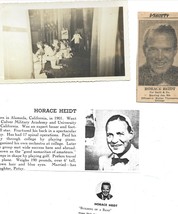 Signed 1948 Letter-Horace Heidt + Candid Photo-Revue-From Collection - $30.00