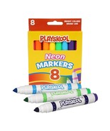 Playskool Neon Markers 8 Count - £3.89 GBP