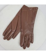 Vintage Gloves Montgomery Ward 7.5-8.5 Acrylic Brown NOS 11 Inch Long - £8.95 GBP