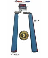 48&quot; Bar Scale 8,000 lb Livestock Scale Preifert Chute Weigh Bars Cattle ... - €780,16 EUR
