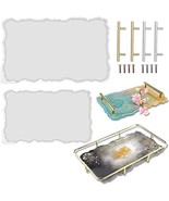 RESINWORLD 2 Size 14 inches XL Large Tray Silicone Molds Epoxy Resin Geo... - $728.70 MXN
