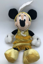 Disney Flapper Minnie Mouse Mini Bean Bag 9&quot; Plush Toy  - £13.23 GBP