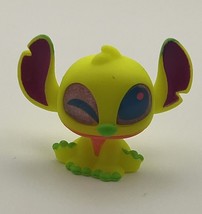 Just Play Disney Doorables Neon Glow Black Light Yellow Stitch Figure NEW - $1.99