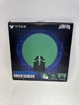 Titan Gaming Chair Green Screen for Streaming Circular 42.9&quot; Diameter Fo... - £12.74 GBP