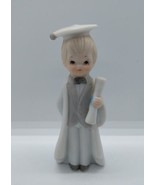Vintage 1983 Lefton Christopher Collection Boy Graduate Bisque Figurine ... - $13.56 CAD