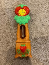 Vintage Strawberry Shortcake 1983 Berry Happy Home Furniture Grandfather Clock - £8.85 GBP