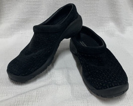 Merrell Encore Vellum J52710 Slip On Clogs Black Sz 7.5 Heavy Toe Creasing - £16.39 GBP