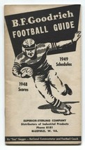 BF Goodrich Football Guide 1949- NCAA &amp; NFL - £29.97 GBP