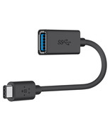 Belkin F2CU036BTBLK 3.0 USB-C TO USB-A ADAPTER USB TYPE-C RETAIL BOX - 3... - $649.28 MXN