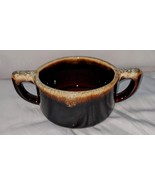 Vintage Pfaltzgraff Gourmet Brown Drip sugar bowl #22, no lid - $6.44