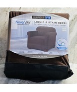 Perfect Fit NeverWet Luxury Chair Slipcover in Chocolate. 1 Piece Chair - $1,654.94 MXN