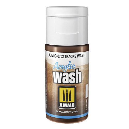 Primary image for Ammo by MIG Acrylic Wash 15mL - Tracks Wash