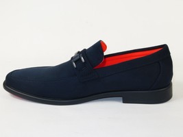 Men's TAYNO Shoes Soft Micro Suede Slip-on Loafer THE CAPRIO S Navy image 13