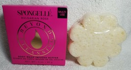 Spongelle Multi-Use BULGARIAN ROSE Body Wash Infused Buffer Sponge 3 oz/... - $19.65