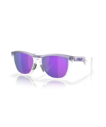 Oakley FROGSKINS HYBRID Sunglasses OO9289-0155 Matte Lilac/Clear W/ PRIZ... - $118.79