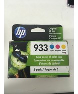Genuine OEM HP 933 Cyan, Magenta, yellow 3 Pack / New - Exp 01/23 - $13.89 CAD