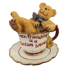 B Buddy Teabearie Boyds Each Friendship is a Custom Blend Figurine 24300 VTG - £4.61 GBP