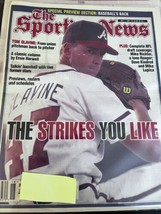 The Sporting News Tom Glavine Atlanta Braves MLB Strike Over May 1 1995 - £8.26 GBP