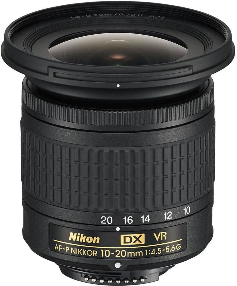 Nikon Af-P Dx Nikkor 10-20Mm F/4.5-5.6G Vr Lens Black - $68.00