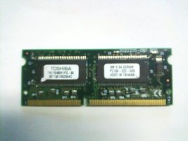 Toshiba THLY6480H1FG-80 Laptop Memory 64 MB SODIMM, PC100, 8M x 64 SDRAM - $38.61