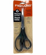 Fiskars Recycled 8 Inch All Purpose Scissors Black 150810-1001 - $9.44 CAD