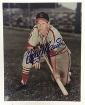 Marty Marion (d. 2011) Autographed Glossy 8x10 Photo - St. Louis Cardinals - $19.99