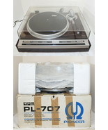 Pioneer PL-707 Turntable +  6MC Cartridge + Dustcover + Orig Box ~ Needs... - £485.47 GBP