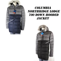 COLUMBIA NEW MEN&#39;S NORTHRIDGE LODGE 700 DOWN HOODED WINTER JACKET OMNI-H... - $127.95
