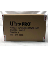 NEW 1600 Ultra Pro 3x4 Regular Toploader &amp; Sleeves Sports Card Holder CA... - £142.38 GBP