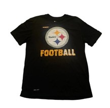 Nike Mens Steelers Football Dri-Fit Tee Shirt Size Medium Excellent Condition - £9.83 GBP