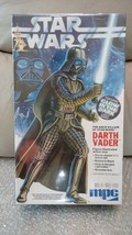 1984 MPC Darth Vader plastic model kit with Glow in the dark Light Saber - $56.53