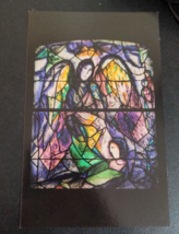 Postcard Union Church Of Pocantico Hills Cherubim Stained Glass New York - £5.31 GBP