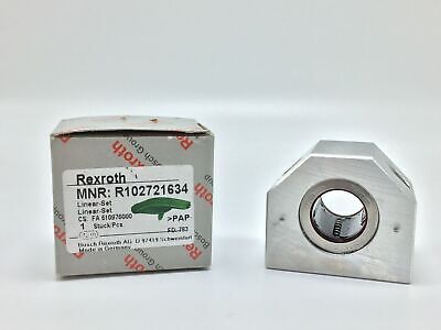 NEW REXROTH R102721634 LINEAR BEARING LSAC-16-DD-NR-G  16MM BORE - $89.00