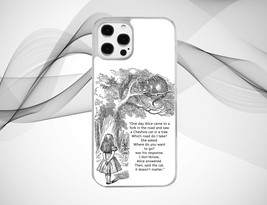 Alice Which Road To Take Quote Phone Case Cover for iPhone Samsung Huawei Google - £3.97 GBP+