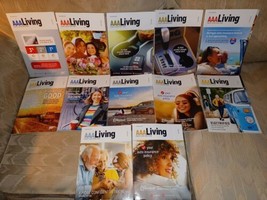 Lot Of 12 AAA Living Magazines March 2019 - February 2022 Current Issue ... - $29.69