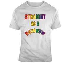 Straight As A Rainbow T Shirt - £21.35 GBP