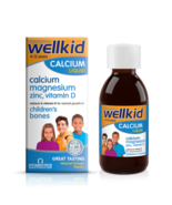 Wellkid Calcium Liquid 150ml  4 to 12 years - $140.50 MXN