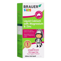 Brauer Kids Liquid Calcium with Magnesium &amp; Zinc - $97.03