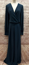 Baltic Born Dress Women’s 1X NEW Topaz Lydia Long Sleeve Chiffon Maxi Surplice - £63.00 GBP