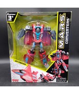 New Cybotronix M.A.R.S. Converters Red Fighter Jet Transforming Action F... - $377.48 MXN