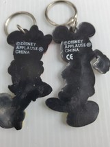 Mickeymouse &amp; Minnie mouse Keychain Set Of 2 3.5” Action Figures Drawer 2 - £10.34 GBP
