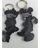 Mickeymouse &amp; Minnie mouse Keychain Set Of 2 3.5” Action Figures Drawer 2 - £10.20 GBP