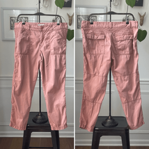 Madewell Dusty Rose 100% Cotton Casual Pants 31 - $508.89 MXN