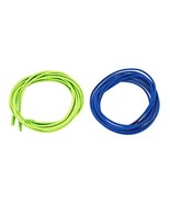 Elastic No Tie Shoelaces for Adults and Children (2-Pack) Green and Blue - $10.85 CAD