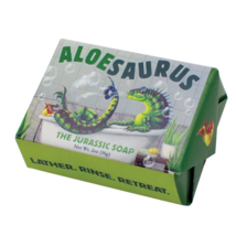 Aloesaurus Jurassic Soap - Excavate Dirt - Aloe Vera - Cucumber Scented - 2oz - £2.80 GBP