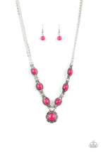 Paparazzi Desert Dreamin’ Pink Necklace - New - £3.54 GBP