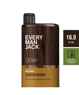 Sandalwood Hydrating Mens Body Wash for All Skin Types - 16.9Oz - £15.45 GBP