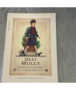 American Girl Meet Molly An American Girl Book One Children&#39;s Book New - $24.75